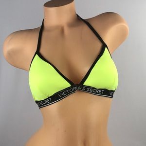 ✅🆕😍 Victoria’s Secret halter logo swim top